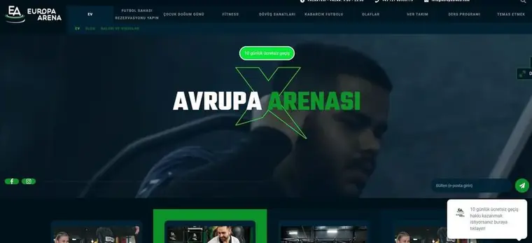 Europa Arena proje görseli